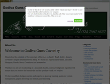 Tablet Screenshot of godivagunscoventry.co.uk